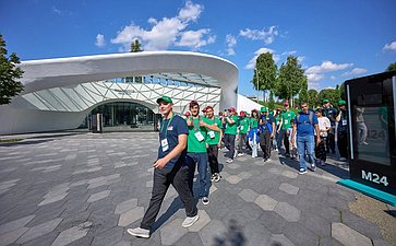 Участники «Поезда Памяти» прибыли в город-герой Москву (фото Фонд «Культурное пространство»)