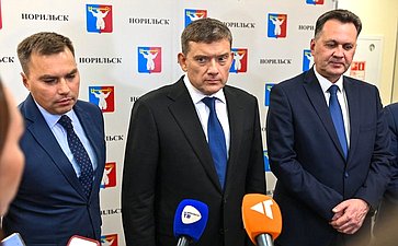 Николай Журавлёв совершил рабочую поездку в Норильск