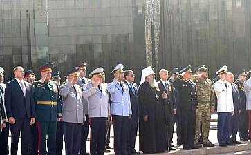 Виктор Бондарев принял участие в торжественных мероприятиях, посвящённых 80-летию Победы над милитаристской Японией и окончания Второй мировой войны