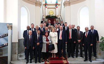 Встреча Председателя Совета Федерации Валентины Матвиенко с Председателем Совета Нации Алжирской Народной Демократической Республики Салахом Гуджилем