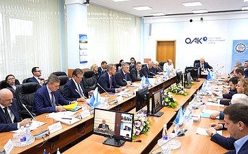 Сенаторы осмотрели цеха Иркутского авиационного завода – Филиала ПАО «Яковлев» и приняли участие в совещании «Перспективы развития гражданской авиации»