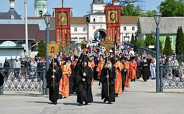 Александр Савин принял участие в торжествах в Оптиной пустыни