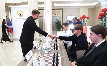 В Совете Федерации состоялся второй шахматный турнир