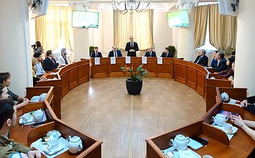 Встреча Н. Федорова со студентами и преподавателями Чувашской государственной сельскохозяйственной академии