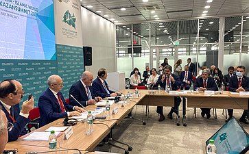 Сенаторы РФ приняли участие в работе «круглого стола» по межрегиональному сотрудничеству в рамках форума «KazanSummit 2021»