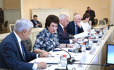 Заседание комиссии Совета законодателей по вопросам интеграции