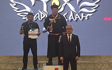 Баир Жамсуев принял участие в спортивных мероприятиях в Агинском Бурятском округе