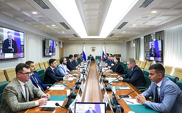 Заседание Палаты молодых законодателей при Совете Федерации