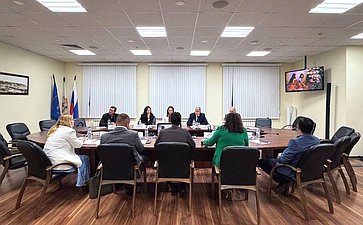 Рабочая встреча Ольги Щетининой и Елены Дягилевой с представителями министерства промышленности, торговли и предпринимательства Нижегородской области, областной Торгово-промышленной палаты и бизнес-сообщества
