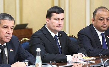 Валентина Матвиенко обсудила с Председателем Маджлиси милли Маджлиси Оли Республики Таджикистан Рустами Эмомали