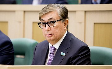 374-е заседание Совета Федерации Спикер Парламента Казахстана