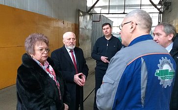 Оксана Хлякина в ходе рабочей поездки в регион посетила Липецкий механический завод (ЛМЗ)