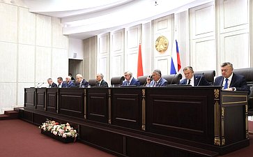 Делегация Совета Федерации во главе с заместителем Председателя СФ Юрием Воробьевым приняла участие в 68-й сессии Парламентского Собрания Союза Беларуси и России