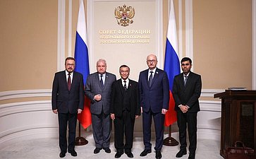 Андрей Денисов провел встречу с Чрезвычайным и Полномочным Послом Федеративной Демократической Республики Непал в Российской Федерации Миланом Туладхаром