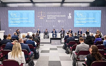 Анна Отке приняла участие в работе XIII Петербургского международного юридического форума