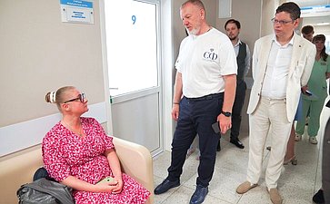 Сенаторы посетили Детский городской Консультативно-диагностический центр