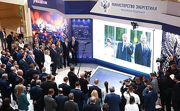 Председатель СФ Валентина Матвиенко и Министр энергетики РФ Сергей Цивилев приняли участие в торжественной церемонии подключения к природному газу социальных, спортивных и коммунально-бытовых объектов в четырёх субъектах Российской Федерации
