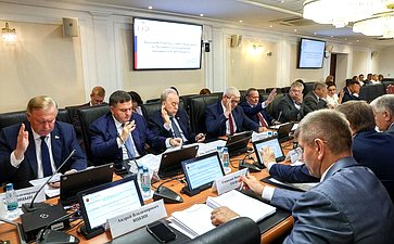 Заседание Комитета Совета Федерации по Регламенту и организации парламентской деятельности