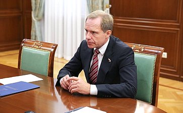 В ходе поездки в Нальчик состоялась встреча Андрея Кутепова с Казбеком Коковым