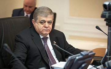 В. Джабаров на заседании Комитета СФ по международным делам