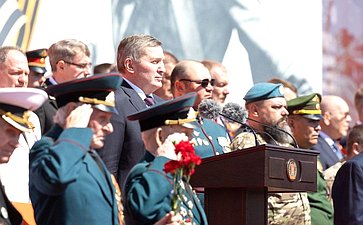 Николай Семисотов принял участие в торжественных мероприятиях в день 80-летия Великой Победы в городе-герое Сталинграде