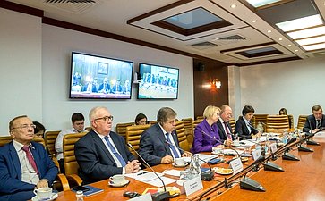 Видеоконференция между членами группы по сотрудничеству Совета Федерации и Сената Национального конгресса Аргентинской Республики