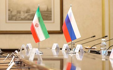 Встреча Валентины Матвиенко с Председателем Собрания Исламского Совета Исламской Республики Иран Мохаммадом Багером Галибафом