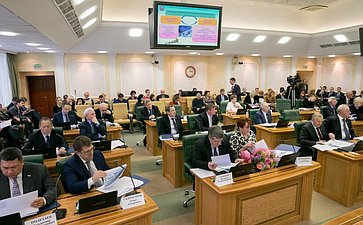 Расширенное заседание Комитета Совета Федерации по бюджету и финансовым рынкам с участием представителей Оренбургской области