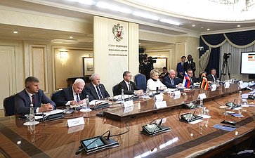 Встреча Председателя Совета Федерации Валентины Матвиенко с Вице-президентом Республики Уганда Джессикой Алупо