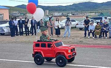 Баир Жамсуев в Забайкалье принял участие в открытии новых и отремонтированных объектов