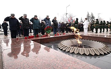 Сергей Рябухин и Айрат Гибатдинов приняли участие в мероприятиях в Ульяновской области, посвященных годовщине окончания Сталинградского сражения