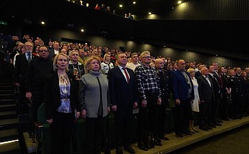 Александр Вайнберг принял участие в торжественном концерте, посвященном Дню защитника Отечества