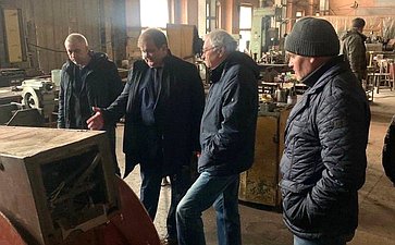 Сергей Безденежных посетил хабаровский завод «Хабсудмаш»