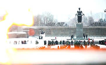 Председатель Совета Федерации Валентина Матвиенко приняла участие в мероприятиях, посвященных 82-й годовщине полного освобождения Ленинграда от фашистской блокады в годы Великой Отечественной войны