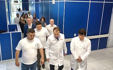 Сенаторы посетили Вологодскую областную клиническую больницу