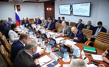 Совещание Комитета Совета Федерации по обороне и безопасности «О концептуальных основах обеспечения военной безопасности Российской Федерации»