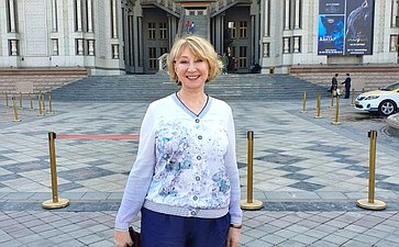 В Душанбе Римма Галушина посетила XVI молодёжные игры государств — участников СНГ и приняла участие в конференции стран Содружества