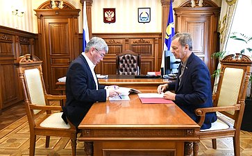 Рабочая поездка первого заместителя Председателя Совета Федерации Андрея Яцкина в Республику Бурятия