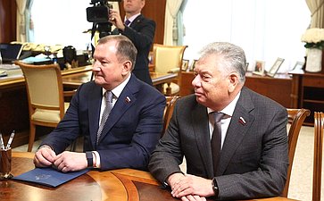 Встреча Председателя Совета Федерации Валентины Матвиенко с руководством Тульской области