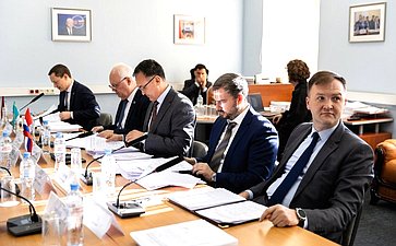 Участие сенаторов Российской Федерации в заседании Постоянной комиссии ПА ОДКБ по политическим вопросам и международному сотрудничеству