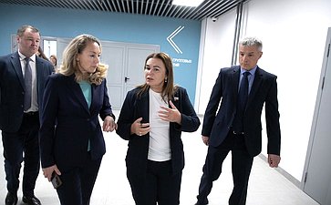 Сенаторы посетили Центр физкультурной и спортивной работы «Олимпия» Тюменского муниципального района