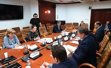 Совещание Комитета СФ по бюджету и финансовым рынкам «О совершенствовании налогового регулирования деятельности управляющих компаний в сфере ЖКХ»