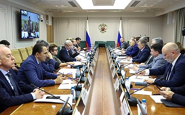 Заседание Комиссии Совета Федерации по защите государственного суверенитета и предотвращению вмешательства во внутренние дела Российской Федерации