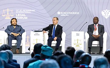 Члены Комитета СФ по конституционному законодательству и государственному строительству приняли участие в работе XIII Петербургского международного юридического форума
