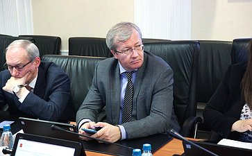 Заседание Комитета Совета Федерации по Регламенту и организации парламентской деятельности