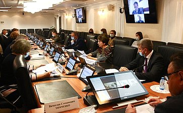 Заседание Комитета СФ по Регламенту и организации парламентской деятельности
