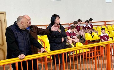 Андрей Базилевский посетил школу в с. Ракитном Хабаровского муниципального района