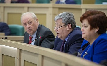 А. Чернецкий на 386-м заседании Совета Федерации