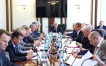 Заседание Комитета Совета Федерации по обороне и безопасности