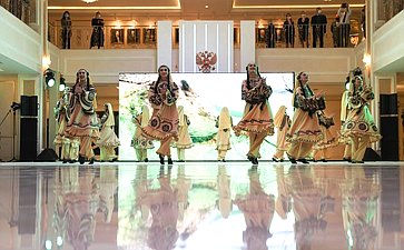 Выступление в Совете Федерации Государственного Академического заслуженного ансамбля танца Дагестана «Лезгинка»